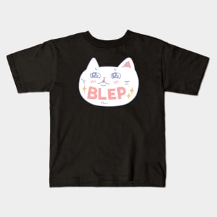 BLEP Kitty Kids T-Shirt